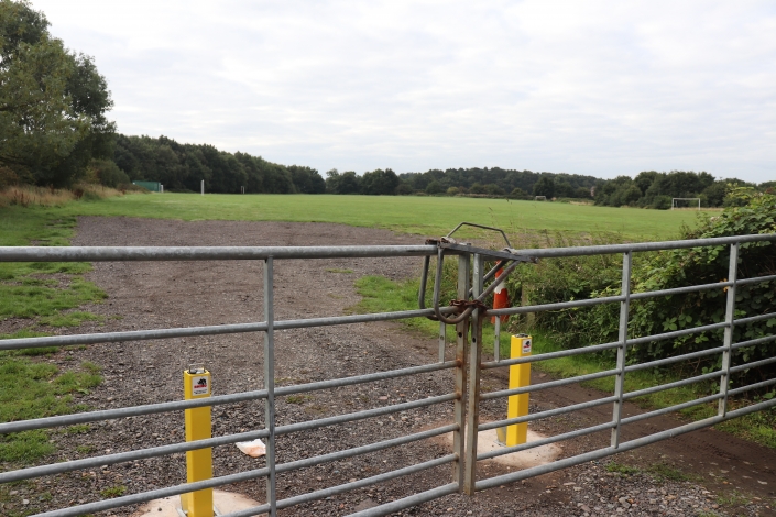 Hill Top Football Field entrance Hill Top Football Field entrance
