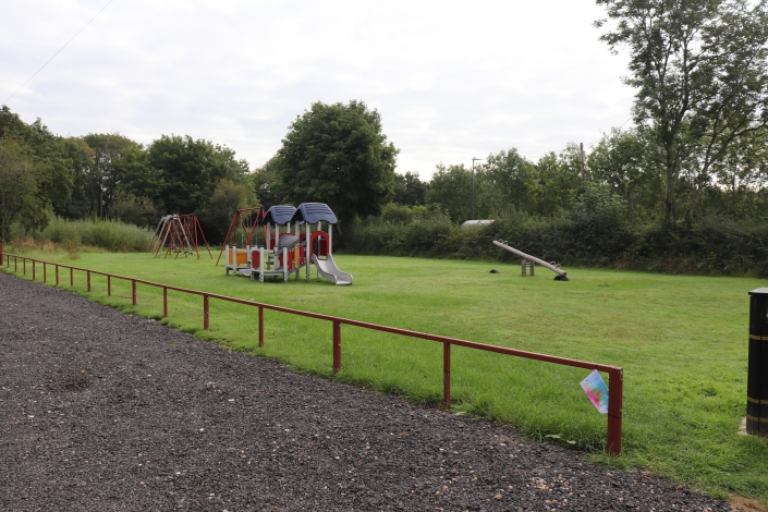Hilltop Play Park 2 hill top play area climbing frame