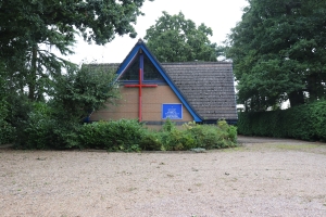 st jospesh roman catholic church from road